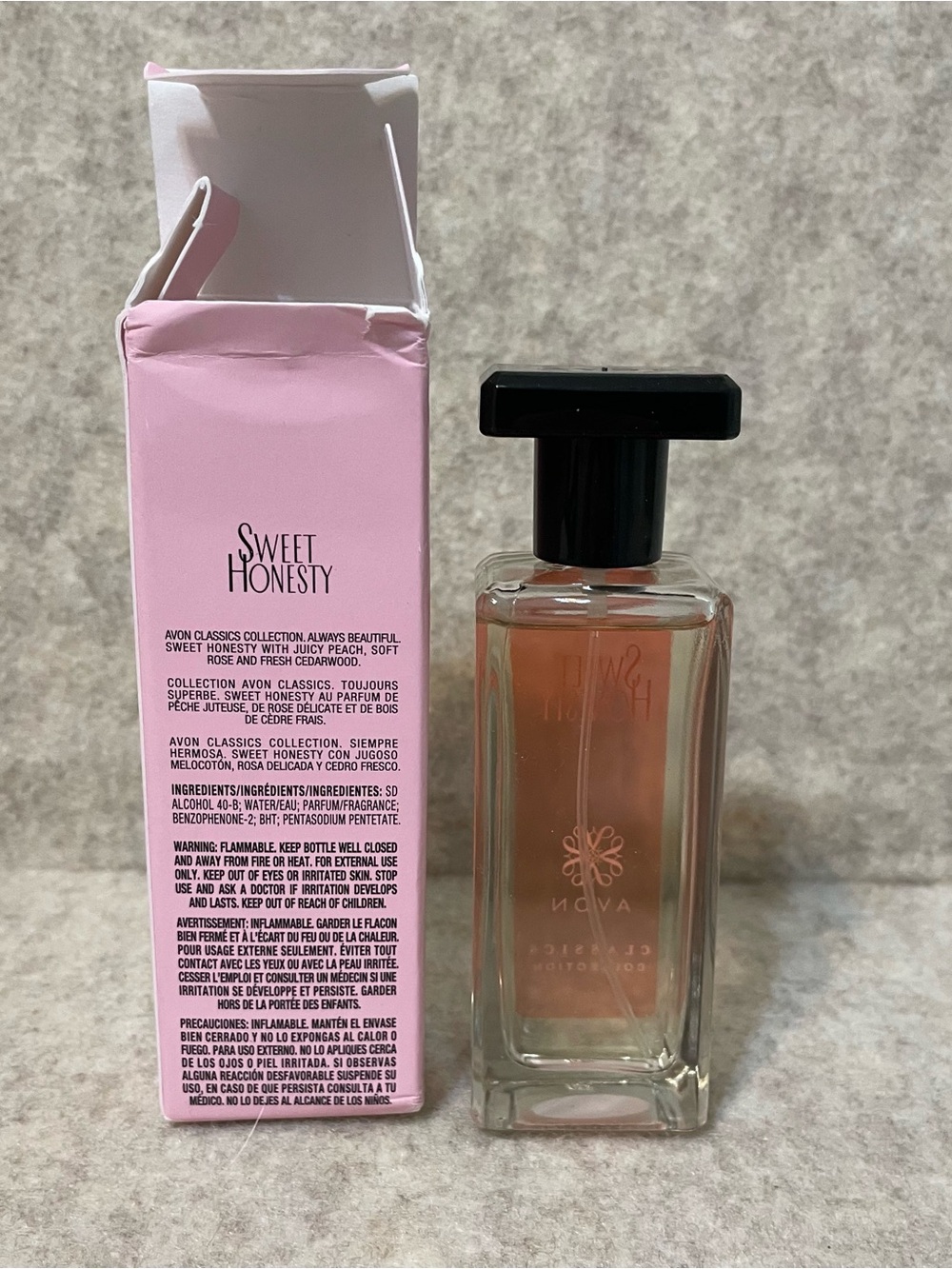 Avon Sweet Honesty by Avon Cologne Spray 1.7 oz NIB - Picture 3 of 4